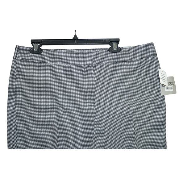 Kasper Slim Fit Dress Pants – Black/Ivory Micro Check – Size 14 NWT - Picture 5 of 8